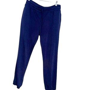 32 Degrees Cool Mens Navy Blue Jogger Pants M Soft Stretch Waist Drawstring